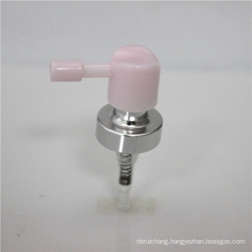 Pink Silver Crimp on Spray Pump for Medical Packaging